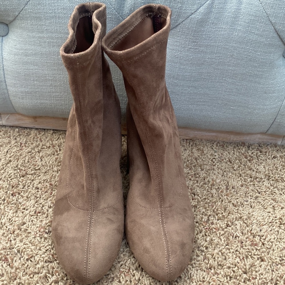 Worn Once Bcbg Generation Mocha Colored Soft Sued… - image 2